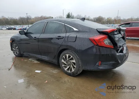 2017 Honda Civic Ex from USA, damaged, VIN 19XFC2F73HE013541